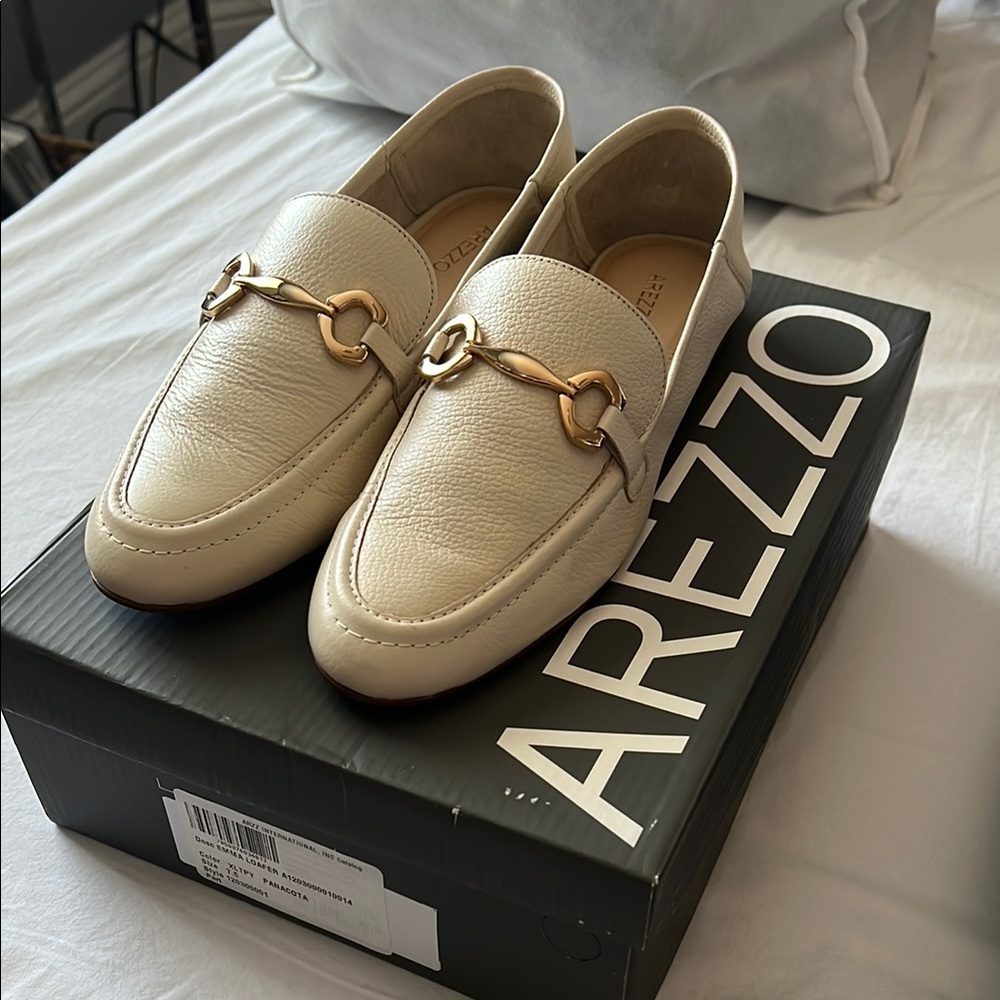 Arezzo Emma Loafers in Panacota